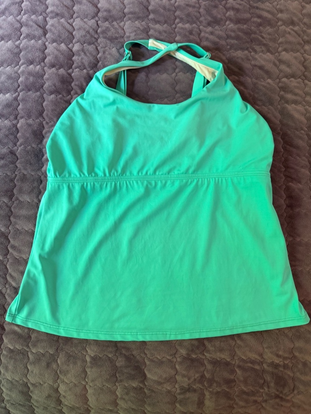 Seafoam Green tankini Top